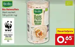 Netto Marken-Discount Bio Bio Bio Reiswaffeln Angebot