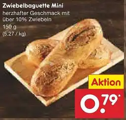 Netto Marken-Discount Zwiebelbaguette Mini Angebot