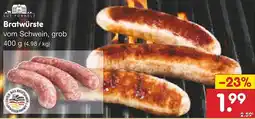 Netto Marken-Discount GUT PON HOLZ Bratwürste Angebot