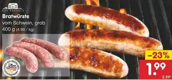 Netto Marken-Discount GUT PON HOLZ Bratwürste Angebot