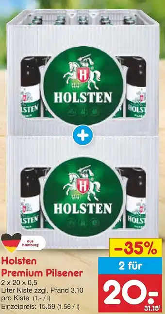 Netto Marken-Discount Holsten Premium Pilsener Angebot