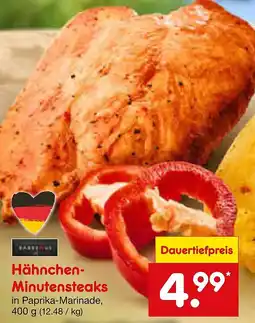 Netto Marken-Discount Hähnchen- Minutensteaks Angebot