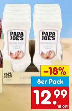 Netto Marken-Discount PAPA JOE'S 8er Pack Angebot