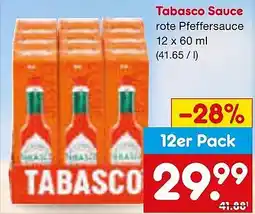 Netto Marken-Discount Tabasco Sauce Angebot