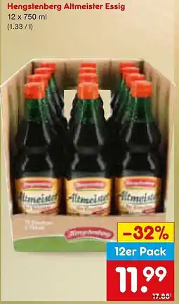 Netto Marken-Discount Hengstenberg Altmeister Essig Angebot