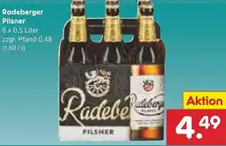 Netto Marken-Discount Radeberger Pilsner Angebot