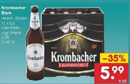 Netto Marken-Discount Krombacher Biere Angebot