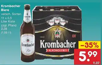 Netto Marken-Discount Krombacher Biere Angebot