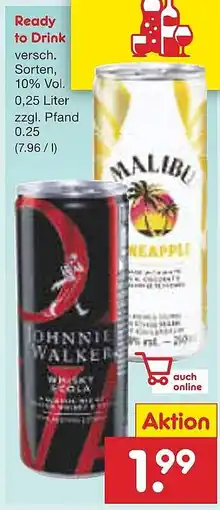 Netto Marken-Discount Ready to Drink Angebot