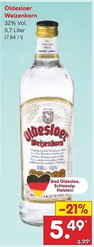 Netto Marken-Discount Oldesloer Weizenkorn Angebot