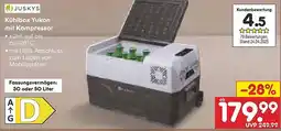 Netto Marken-Discount JUSKYS Kühlbox Yukon mit Kompressor Angebot