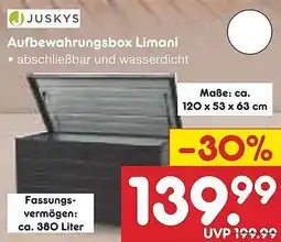 Netto Marken-Discount JUSKYS Aufbewahrungsbox Limani Angebot