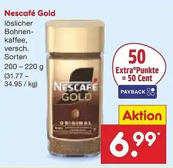 Netto Marken-Discount Nescafé Gold Angebot