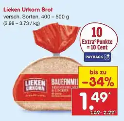Netto Marken-Discount Lieken Urkorn Brot Angebot