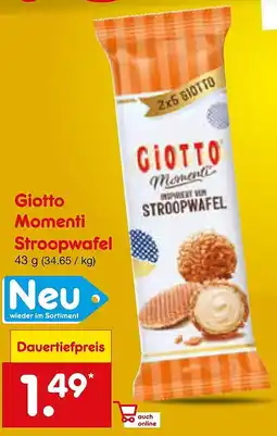 Netto Marken-Discount Giotto Momenti Stroopwafel Angebot