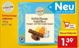 Netto Marken-Discount SCHOKOLIEBE Erfrischungs- stäbchen Angebot