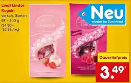 Netto Marken-Discount Lindt Lindor Kugeln Angebot