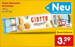 Netto Marken-Discount Giotto Dänischer Butterkeks Angebot