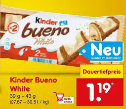 Netto Marken-Discount Kinder Bueno White Angebot