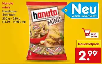 Netto Marken-Discount Hanuta minis Angebot