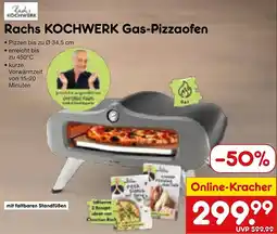 Netto Marken-Discount Rachs KOCHWERK Gas-Pizzaofen Angebot