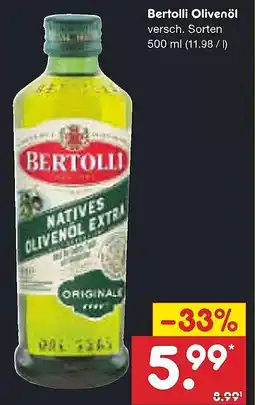 Netto Marken-Discount Bertolli Olivenöl Angebot