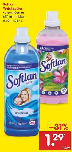 Netto Marken-Discount Softlan Weichspüler Angebot