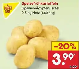 Netto Marken-Discount MARKT TAG Speisefrühkartoffeln Angebot