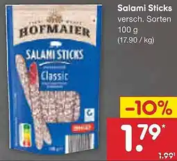 Netto Marken-Discount Salami Sticks Angebot