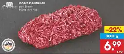 Netto Marken-Discount GUT PON HOLZ Rinder-Hackfleisch Angebot