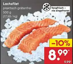 Netto Marken-Discount Lachsfilet Angebot