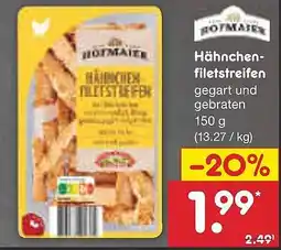 Netto Marken-Discount Hähnchen- filetstreifen Angebot