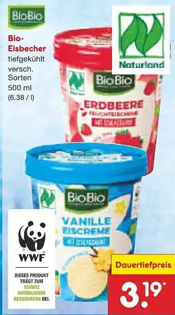 Netto Marken-Discount BloBio Bio- Eisbecher Angebot