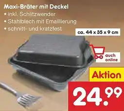 Netto Marken-Discount Maxi-Bräter mit Deckel Angebot