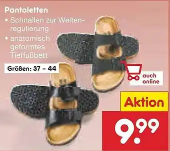 Netto Marken-Discount Pantoletten Angebot