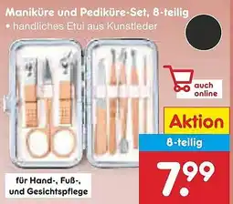 Netto Marken-Discount Maniküre und Pediküre-Set, 8-teilig Angebot