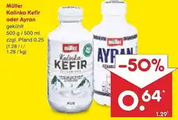 Netto Marken-Discount Müller Kalinka Kefir oder Ayran Angebot