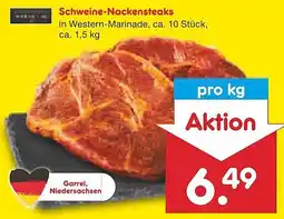 Netto Marken-Discount Schweine-Nackensteaks Angebot