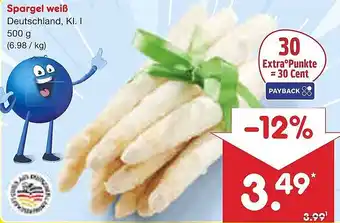 Netto Marken-Discount Spargel weiß Angebot