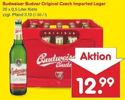 Netto Marken-Discount Budweiser Budvar Original Czech Imported Lager Angebot
