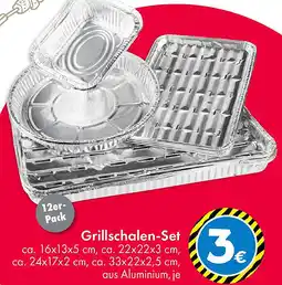 TEDi Grillschalen-Set Angebot