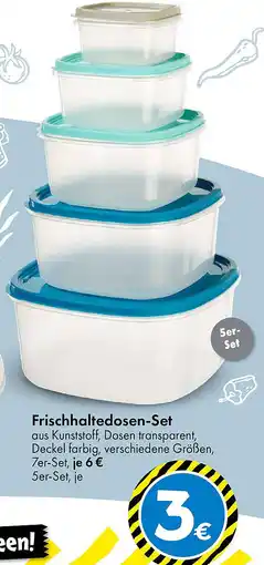 TEDi Frischhaltedosen-Set Angebot