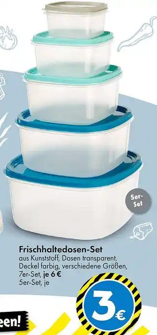 TEDi Frischhaltedosen-Set Angebot