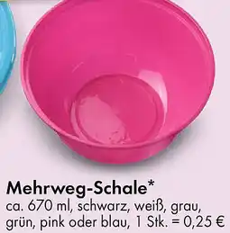 TEDi Mehrweg-Schale Angebot
