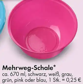 TEDi Mehrweg-Schale Angebot
