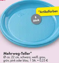 TEDi Mehrweg-Teller Angebot