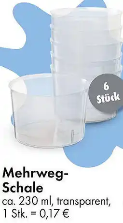 TEDi Mehrweg Schale Angebot