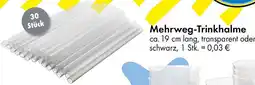 TEDi Mehrweg-Trinkhalme Angebot