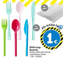 TEDi Mehrweg Besteck Angebot
