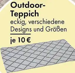 TEDi Outdoor Teppich Angebot